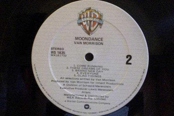 Van Morrison : Moondance (LP, Album, RE)