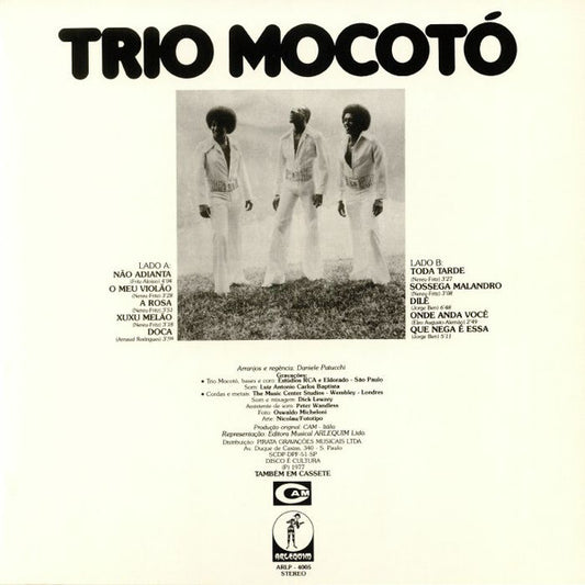 Trio Mocotó : Trio Mocotó (LP, Album, RE, RM)