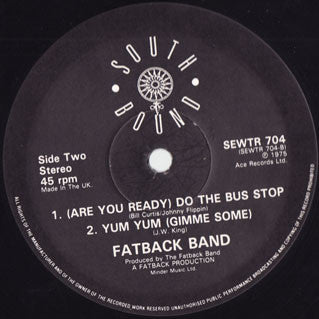 The Fatback Band : Bus Stop! Remix (12")