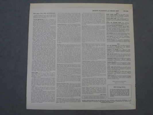 Jeanette MacDonald And Nelson Eddy : 16 Nostalgic Original Recordings Of Music From Their Golden Years In Hollywood (LP, Comp, Mono)