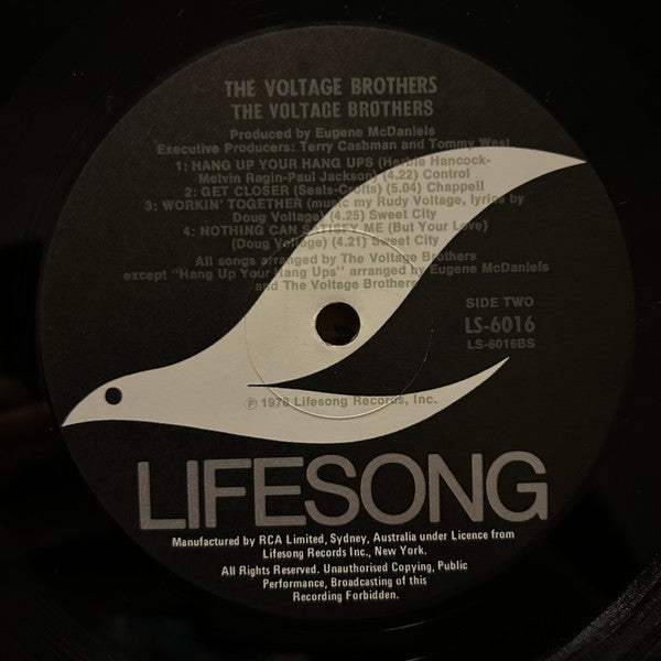 The Voltage Brothers : The Voltage Bros (LP, Album)