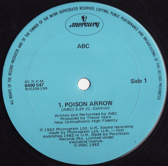 ABC : Poison Arrow (12")