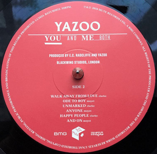 Yazoo : You And Me Both (LP, Album, RE, RM)