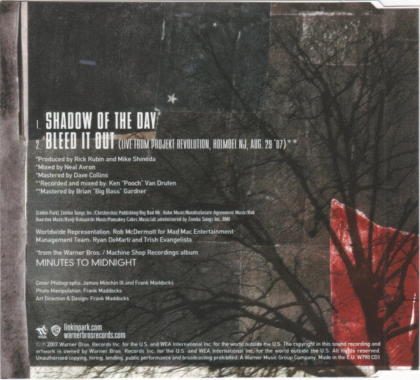 Linkin Park : Shadow Of The Day (CD, Single)