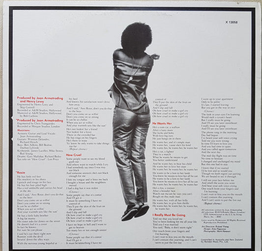 Joan Armatrading : How Cruel (12", Maxi, Ltd)