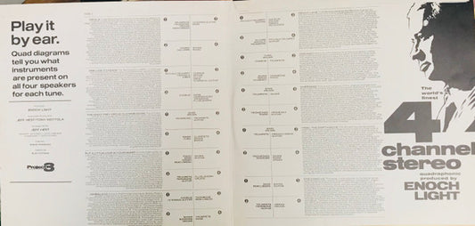 Enoch Light : 4 Channel (Quadraphonic) Dynamite (LP, Album, Quad)