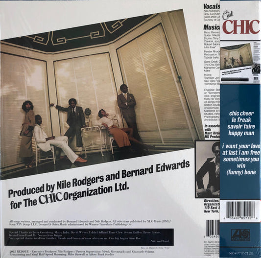 Chic : C'est Chic (LP, Album, RE, RM, 180)