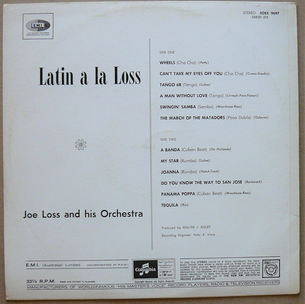 Joe Loss & His Orchestra : Latin À La Loss (LP, Album)