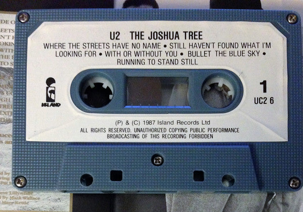 U2 : The Joshua Tree (Cass, Album, RE)