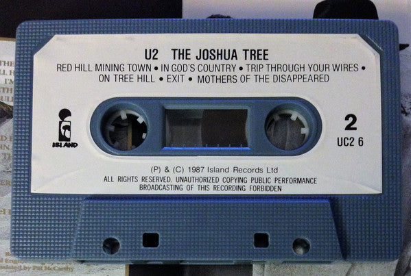 U2 : The Joshua Tree (Cass, Album, RE)