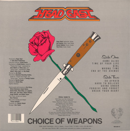 Head East : Choice Of Weapons (LP, Album)