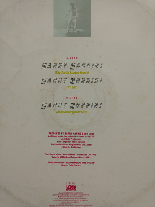 Kon Kan : Harry Houdini (12", Single)