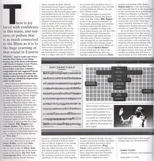 Don Cherry : Don Cherry (LP, Album, RE, Gat)