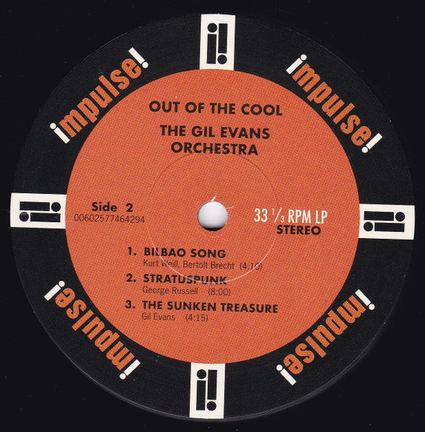Gil Evans And His Orchestra : Out Of The Cool (LP, Album, RE)