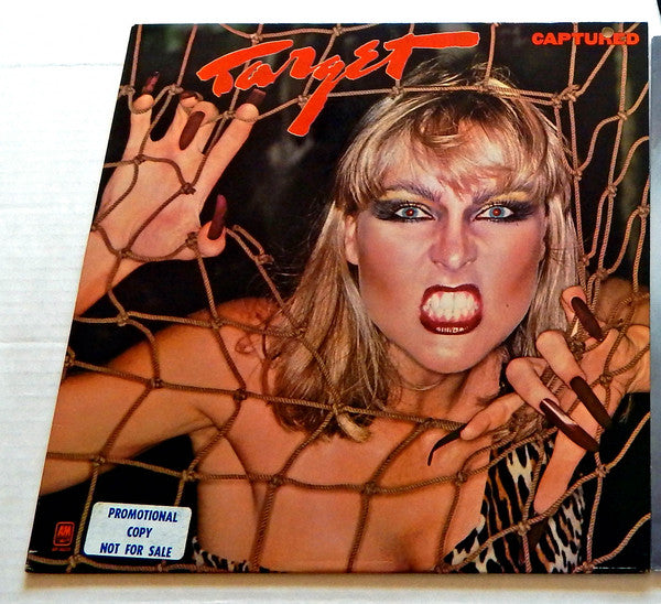 Target (3) : Captured (LP, Album, Promo)
