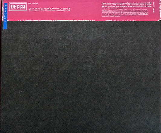 Georg Friedrich Händel : Messiah (3xLP, Album, RE + Box)