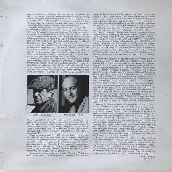 Leiber & Stoller : Only In America The Original Hits (2xLP, Album, Comp, Mono)