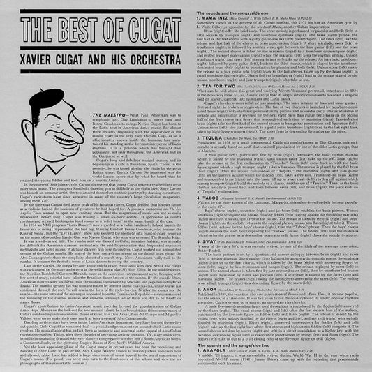 Xavier Cugat And His Orchestra : The Best Of Cugat (LP, Album, Gat)