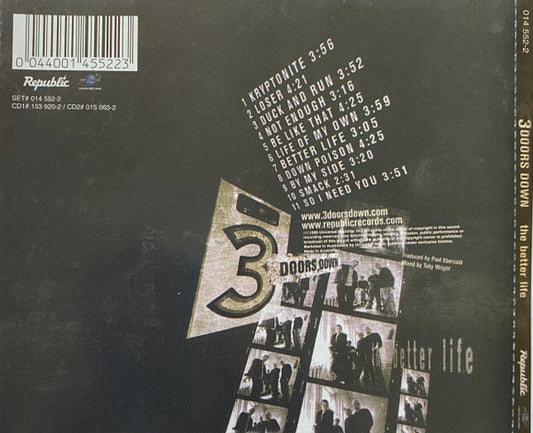 3 Doors Down : The Better Life (2xCD, Album, S/Edition)
