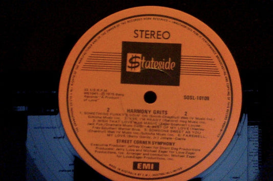 Street Corner Symphony (2) : Harmony Grits (LP, Album)