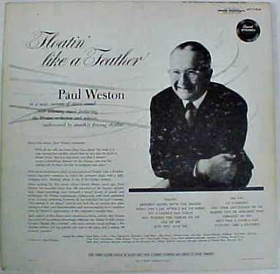Paul Weston (2) : Floatin' Like A Feather (LP, Album)