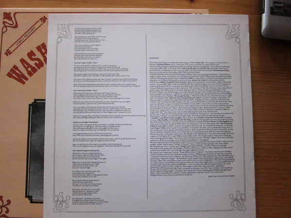 Washington Phillips : Denomination Blues (LP, Comp, RM)