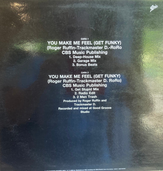 2 Men On A Trip : You Make Me Feel (Get Funky) (12")