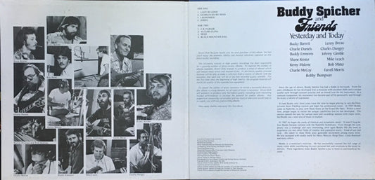 Buddy Spicher : Yesterday And Today (LP, Ltd, Num, S/Edition, Blu)