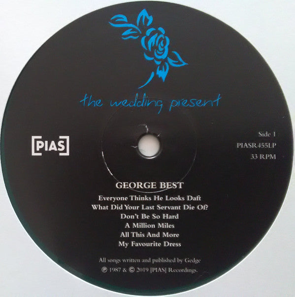 The Wedding Present : George Best (LP, Album, Ltd, RE, Gre)