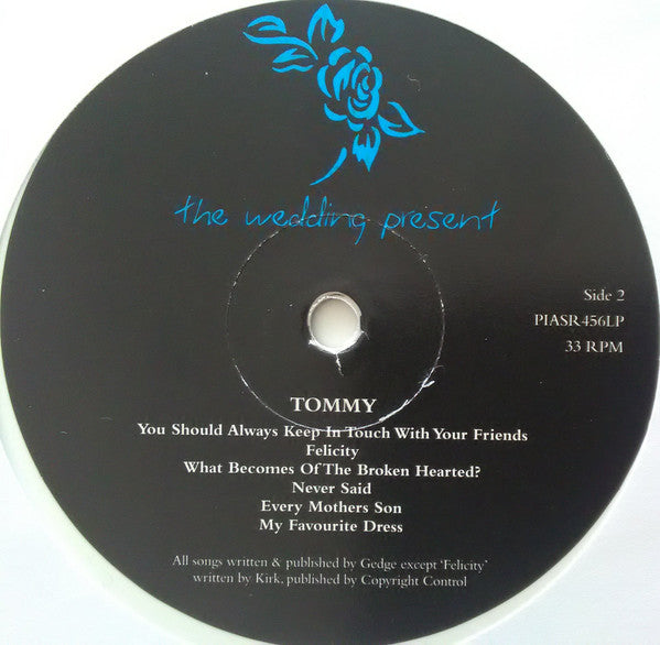 The Wedding Present : Tommy (LP, Comp, Ltd, RE, Whi)