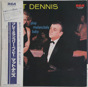 Matt Dennis : Play Melancholy Baby (LP, Album, RE)