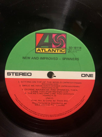 Spinners : New And Improved (LP, Album)