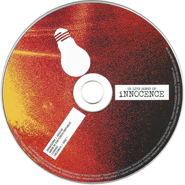 U2 : Live Songs Of Innocence + Experience (2xCD, Album, Ltd)