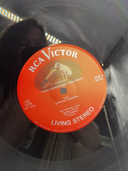 Arthur Rubinstein - Camille Saint-Saëns - César Franck : Saint-Saëns: Concerto No.2 - Franck: Symphonic Variations (LP, Ltd, Num, RE, TP, 180)