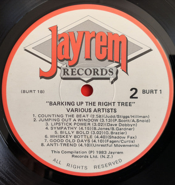 Various : Barking Up The Right Tree (LP, Album, Comp)