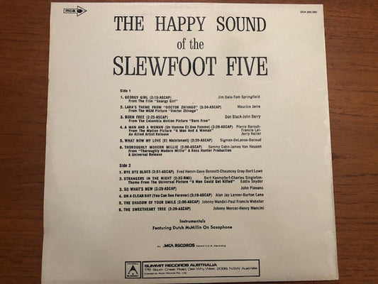 Grady Martin And The Slew Foot Five : The Happy Sound Of The Slewfoot Five (LP, Album)