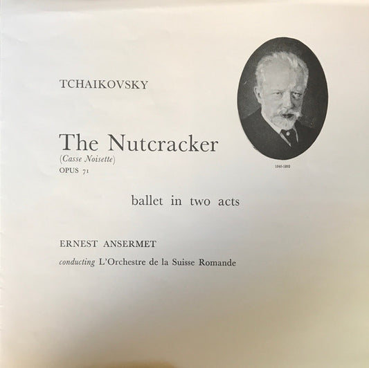 Pyotr Ilyich Tchaikovsky, Ernest Ansermet : The Nutcracker (Casse-Noisette - Complete Ballet) (2xLP + Box)