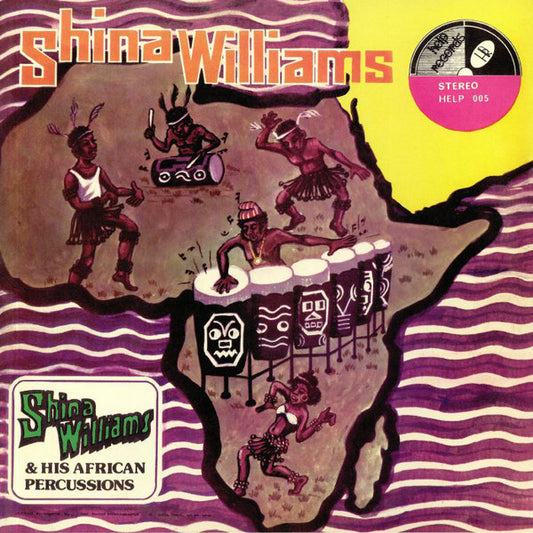 Shina Williams & His African Percussionists : Shina Williams (LP, Album, RE)