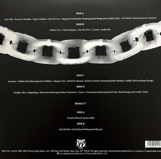 Naughty By Nature : Poverty’s Paradise (Album, RSD, Ltd, RE, 25t + LP, Smo + LP, Bla + 7",)