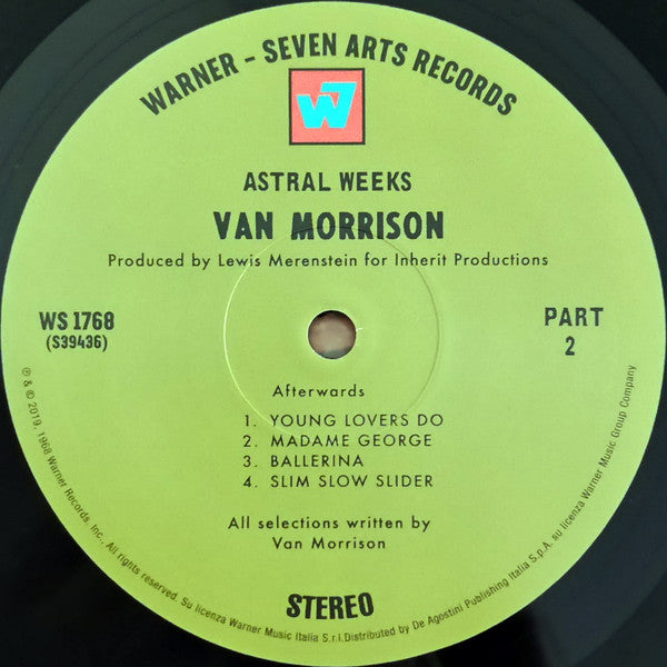 Van Morrison : Astral Weeks (LP, Album, RE, 180)