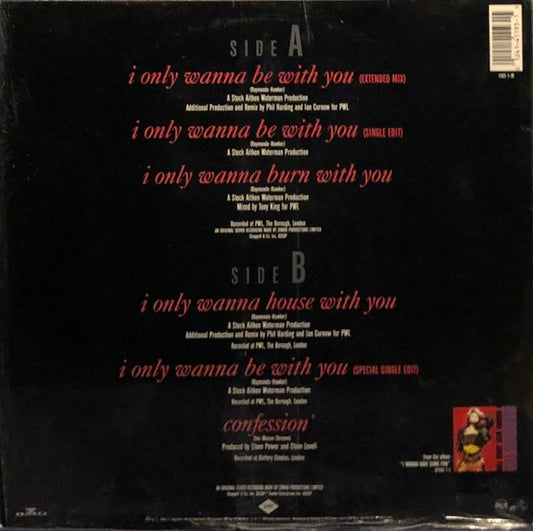 Samantha Fox : I Only Wanna Be With You (12")