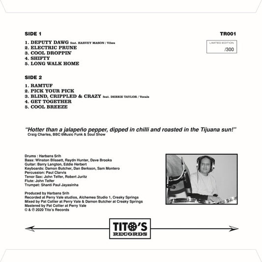 Tito Lopez Combo : Harbans Srih's Tito Lopez Combo (LP, Album, Ltd, Num)