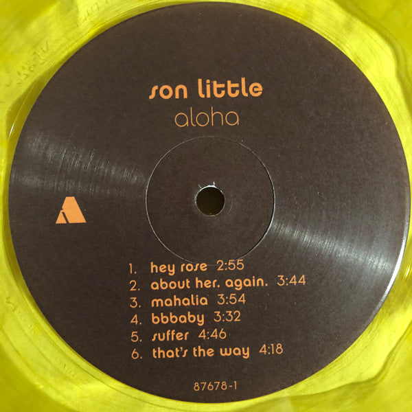Son Little : Aloha (LP, Album, Ltd, Yel)