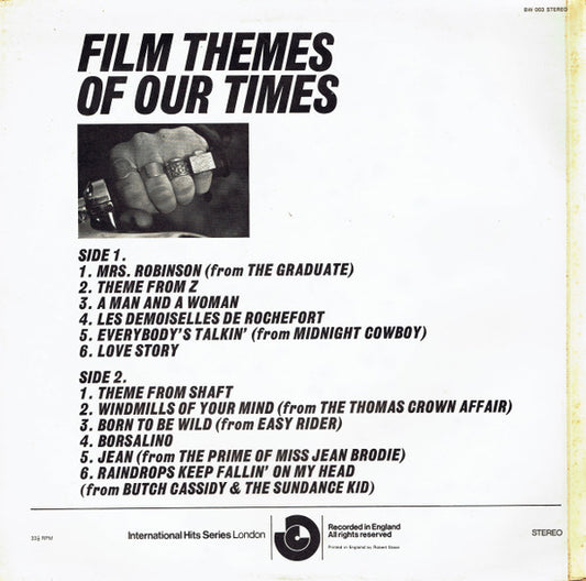Unknown Artist : Film Themes Of Our Times (LP, Yel)