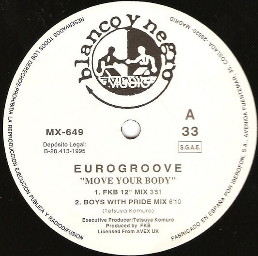Eurogroove : Move Your Body (12")