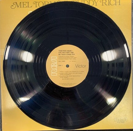 Mel Tormé & Buddy Rich : Together Again-For The First Time (LP, Album)
