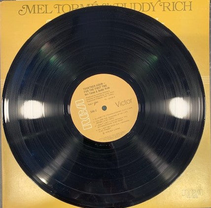Mel Tormé & Buddy Rich : Together Again-For The First Time (LP, Album)