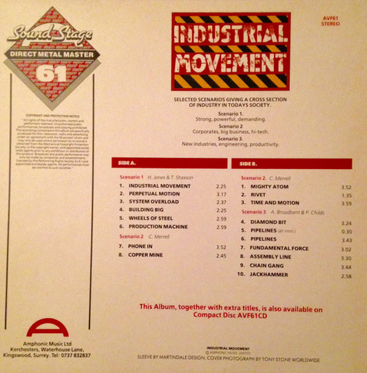 Various : Industrial Movement (LP, Album)
