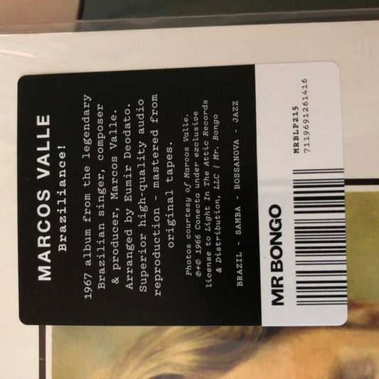 Marcos Valle : Braziliance! (LP, Album, RE, RM)