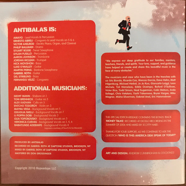 Antibalas : Who Is This America? (CD, Album, RE)